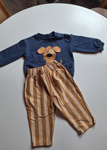 Uzun Kollu Bebek Erkek Takımı - Görsel 3