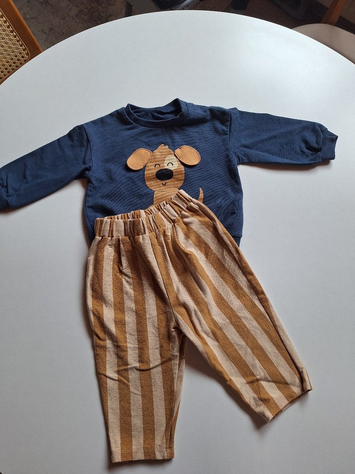 Uzun Kollu Bebek Erkek Takımı - Görsel 3