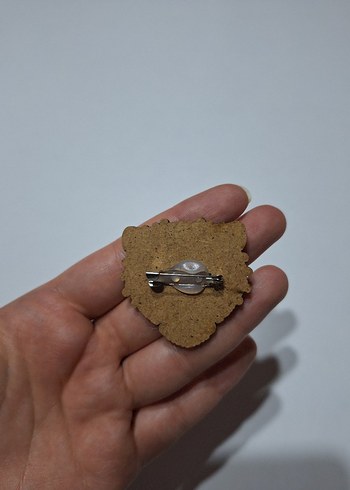 Grunge Punk Siyah Kaplan Rozeti - Görsel 3