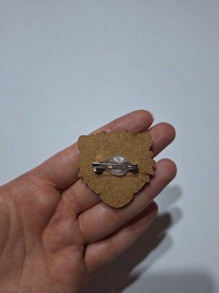 Grunge Punk Siyah Kaplan Rozeti - Görsel 3