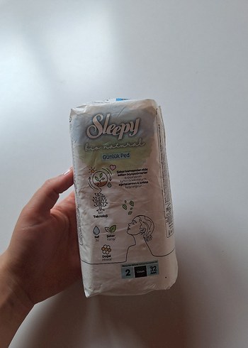 Sleepy Günlük Ped 32'li - Görsel 3