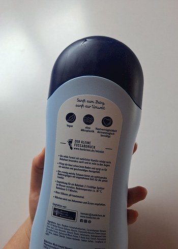 Bübchen Bebek Banyosu Hassas Ciltler İçin - Görsel 3