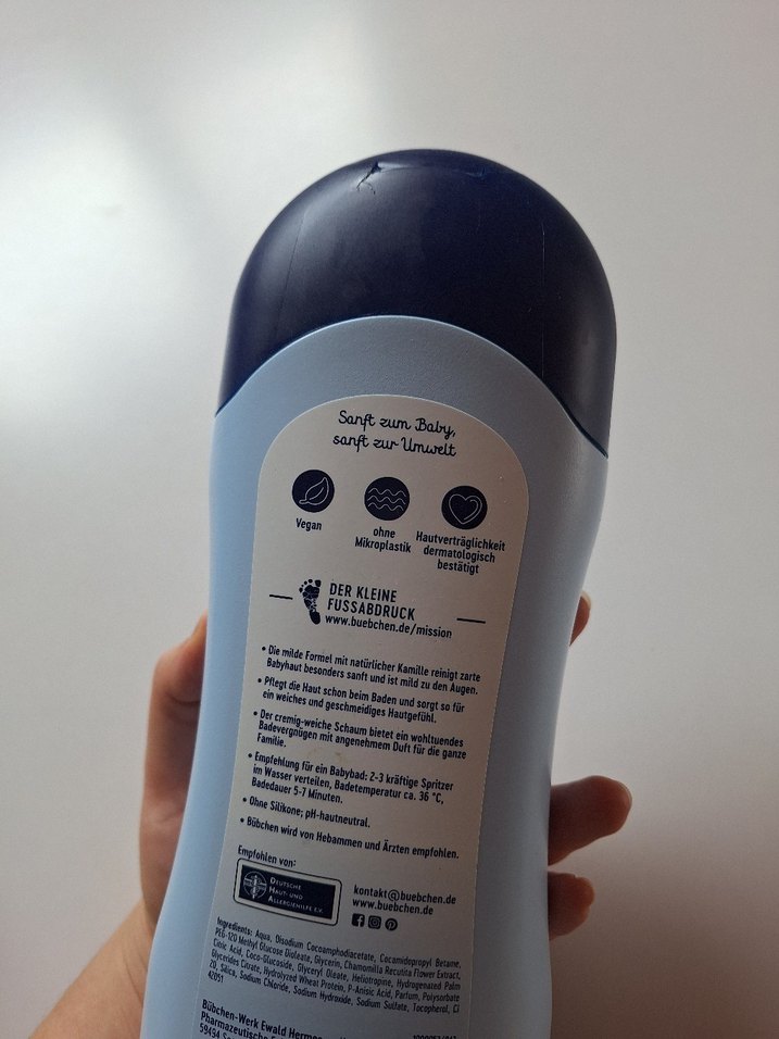 Bübchen Bebek Banyosu Hassas Ciltler İçin - Görsel 3