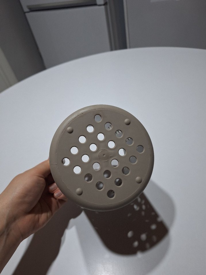 Delikli Bej Çatal Kaşık Tutucu - Görsel 3