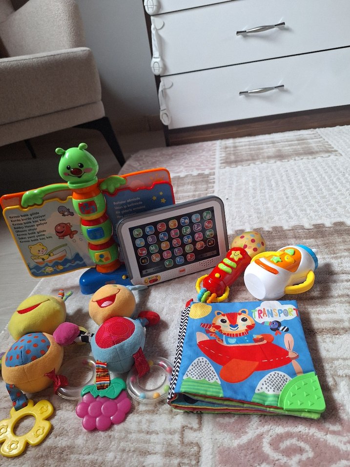 Renkli Bebek Aktivite Oyuncak Seti - Görsel 2