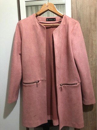 Hiç kullanılmadı şık pembe ceket
