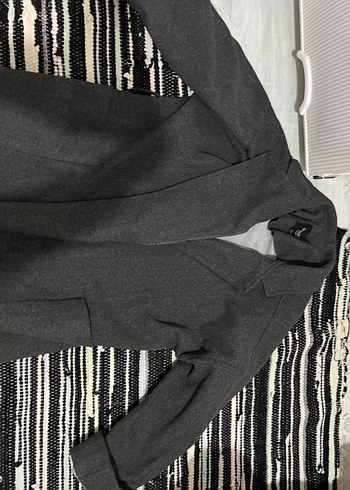 Koyu gri uzun kaban - Görsel 2