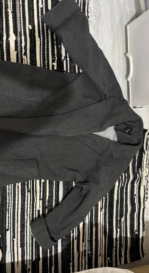 Koyu gri uzun kaban - Görsel 2