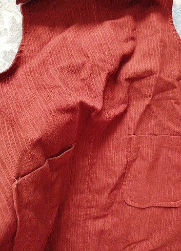 Kadife Jean Salopet - Görsel 3