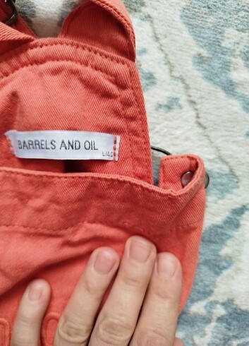 Turuncu Salopet - Görsel 2