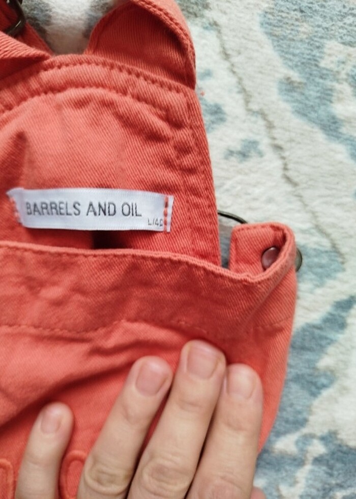 Turuncu Salopet - Görsel 2