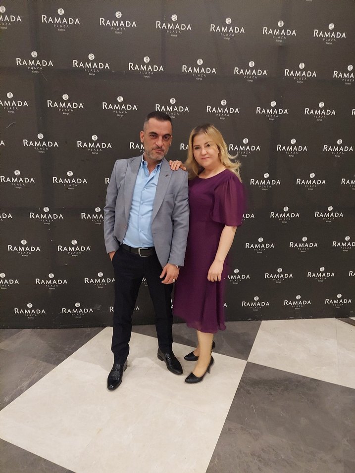 Mor Uzun Kollu Midi Elbise - Görsel 2