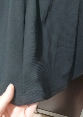 LC Waikiki siyahPilili Mini Etek