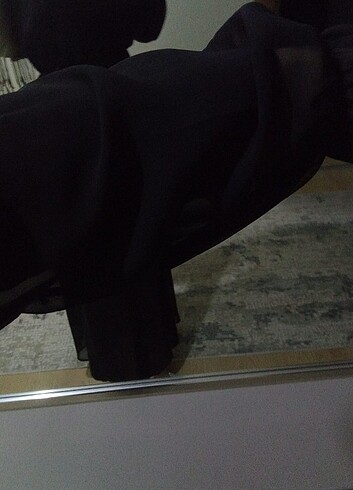m Beden siyah Renk Siyah uzun elbise