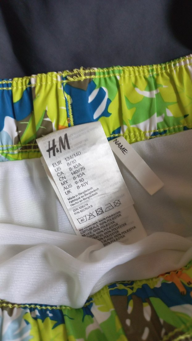 Çocuk Çok Renkli ve LacivertDeniz Şortu - Görsel 3