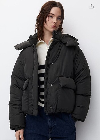 Pull&Bear Etiketli Mont