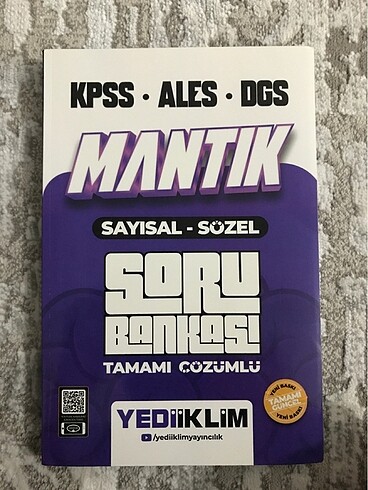 Sayısal Sözel Mantık Soru bankası
