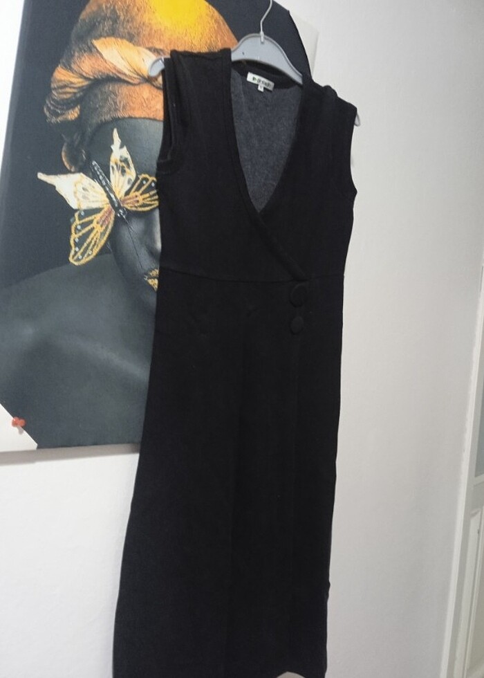 Midi boy kışlık elbise  - Görsel 2