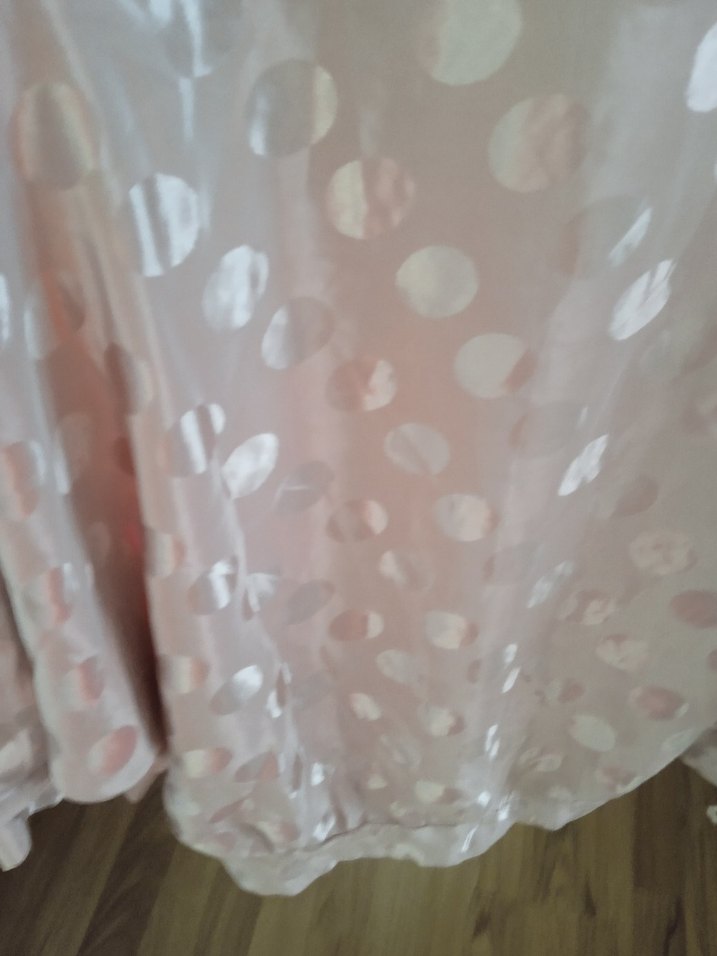 Pembe Puantiyeli Bohem buluz - Görsel 3