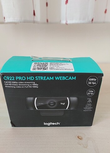 Logitech C922 Pro Webcam Tripodlu