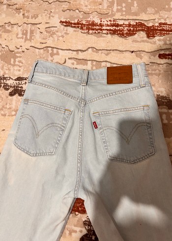 s Beden mavi Renk levis buz mavisi bol paça jean