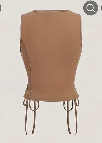 yelekli büstiyer yelek düğmeli - Görsel 2