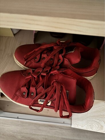 Puma puma kırmızı ayakkabı