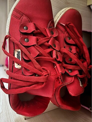 puma kırmızı ayakkabı