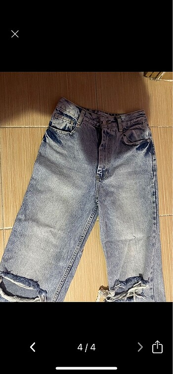 Trendyol & Milla kot pantolon jean bol paça