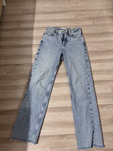 zara straight fit jean pantolon