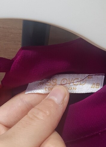48 Beden mor Renk Tesettur tunik 