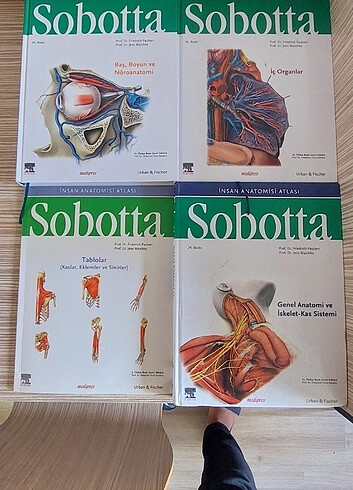  SOBOTTA ATLAS SETİ