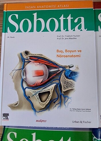  Beden SOBOTTA ATLAS SETİ