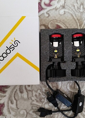 H4 mercekli Led iri boy