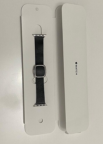 Apple Watch Modern Tokalı Deri Kayış 
