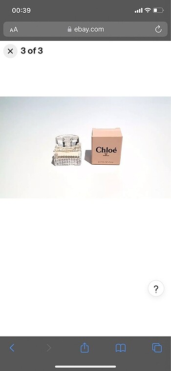 Chloe Love mini parfüm