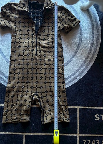 Urban outfitters Kahverengi Fermuarlı Tulum - Görsel 4