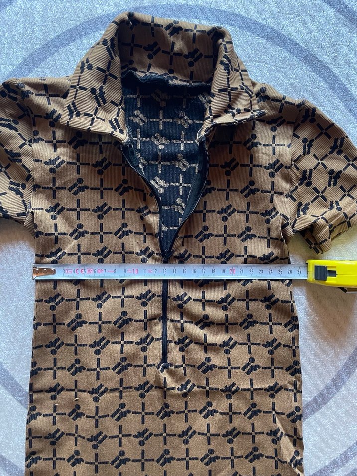 Urban outfitters Kahverengi Fermuarlı Tulum - Görsel 2