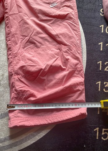 Nike kapri sort uzun pembe bol vintage y2k - Görsel 4