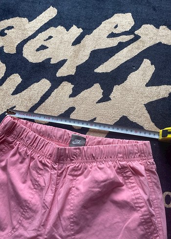 Nike kapri sort uzun pembe bol vintage y2k - Görsel 5