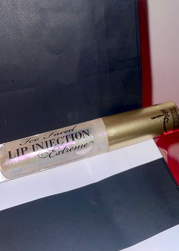 Too faced lip injection extreme clear plumper travel size - Görsel 5