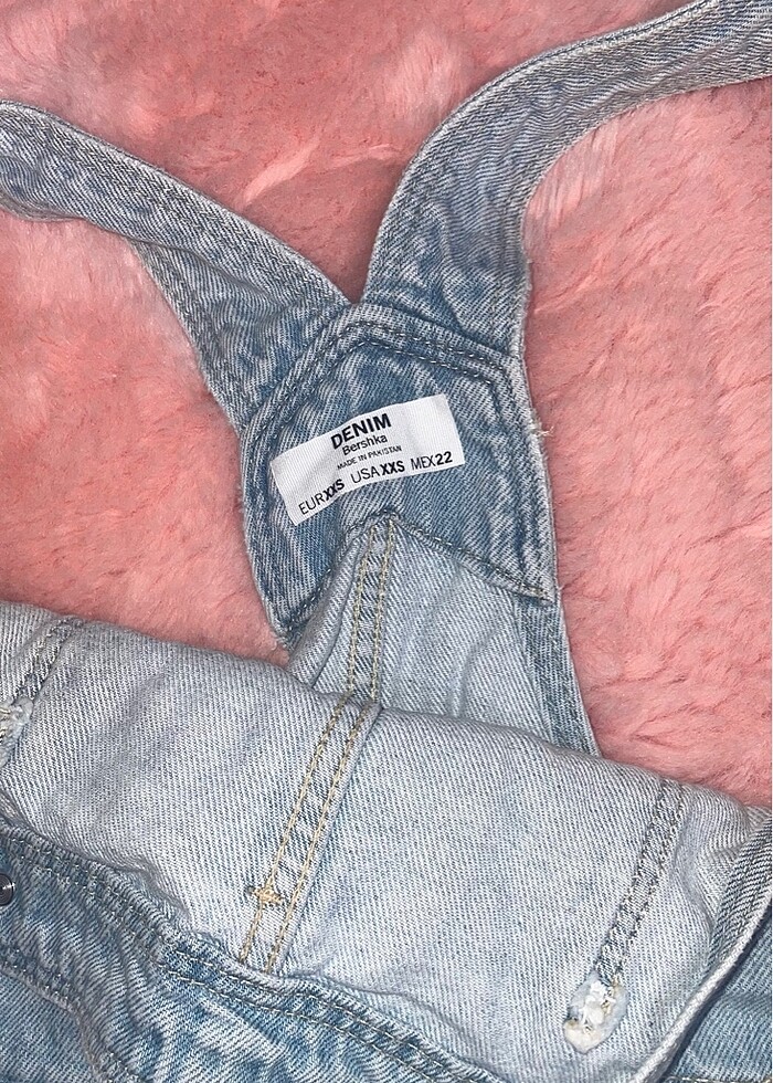 Bershka tulum kısa salopet şort - Görsel 2