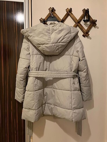 s Beden camel Renk Mavi şişme mont