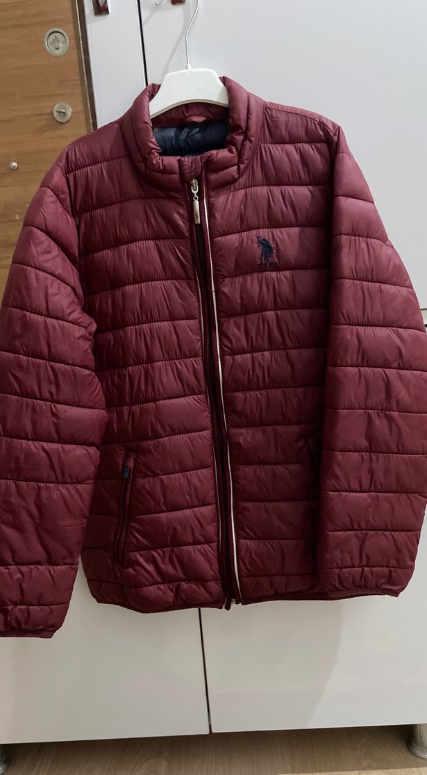 Bordo Fermuarlı mont erkek çocuk - Görsel 3