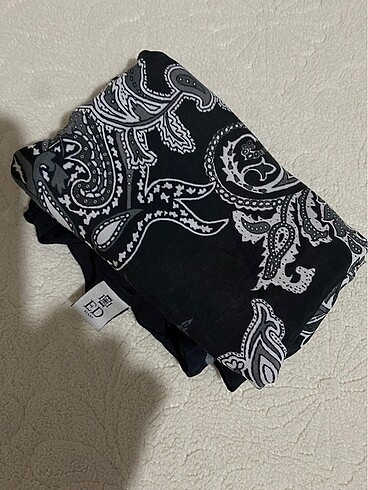 Diğer ED Scarfs Desenli İpeksi Şal