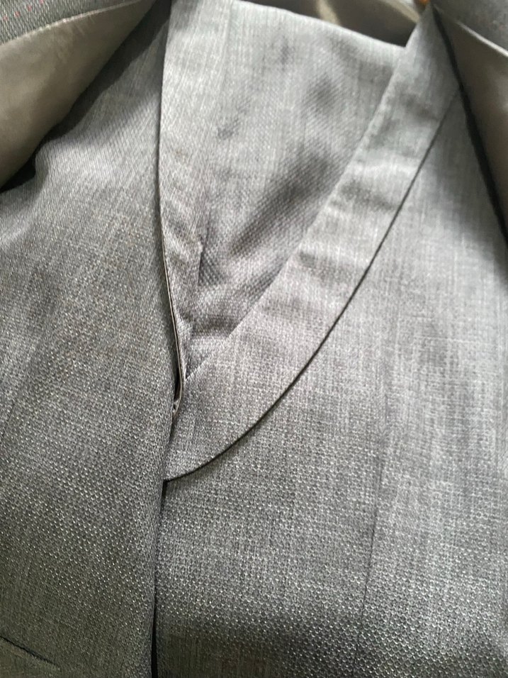 Daniel Gallotti Gri Düğmeli Erkek Takım Elbise - Görsel 4