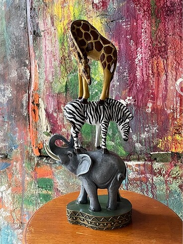 Fil zebra zürafa biblo