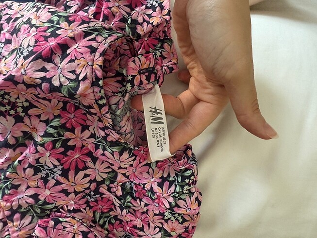 24-36 Ay Beden H&M çiçekli elbise
