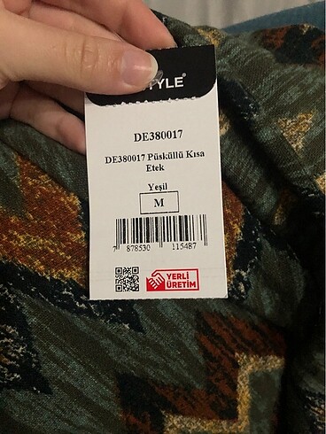 m Beden çeşitli Renk Mini etek