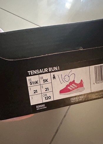 Adidas Adidas Kız Çocuk Spor Ayakkabı 21 no